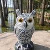 Owl Decoy Garden Ornament - Bird & Mouse Repellent