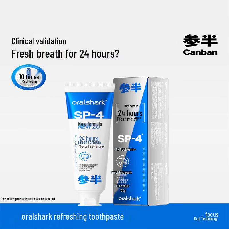Canban Oralshark Fresh Breath Toothpaste