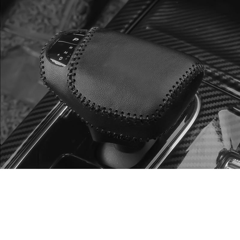 For Changan CS35 Plus CS85 Coupe CS75 CS55 Leather Car Gear Shift Collars Cover Automatic Gear Head Shift Knob