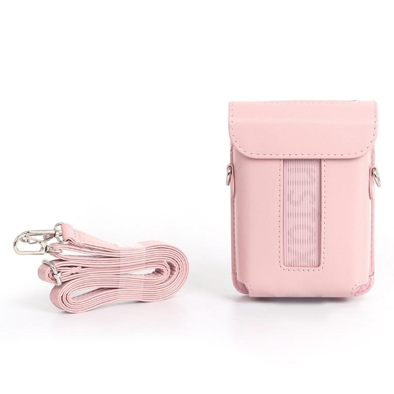 Durability Carrying Case For Mini Link 3, Water Resistant PU Leather Travel Pouch PU Holder With Soft Lining Sleeve