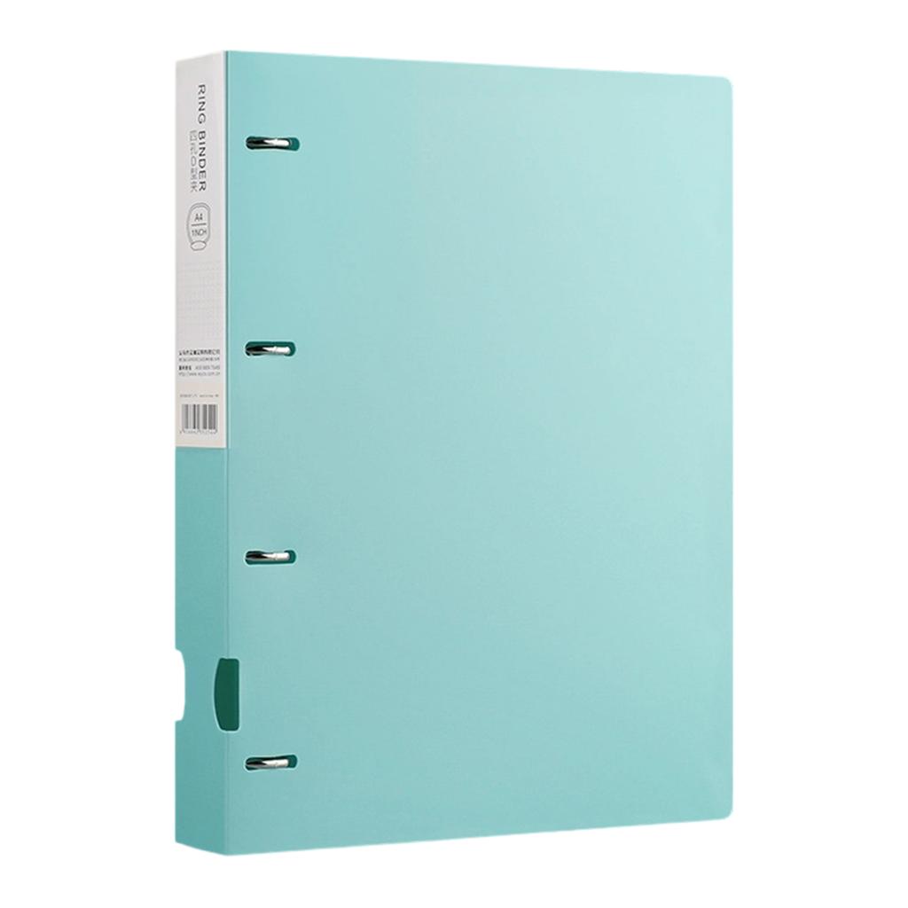4 Hole Binder Folders 4 Rings Binder File Folders Display Book Practical Document Folder for Efficient Paper Storage
