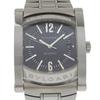 Assioma Watches AA48S Silver blackDial Stainless Steel Mechanical Automatic Analog Display Mens Used