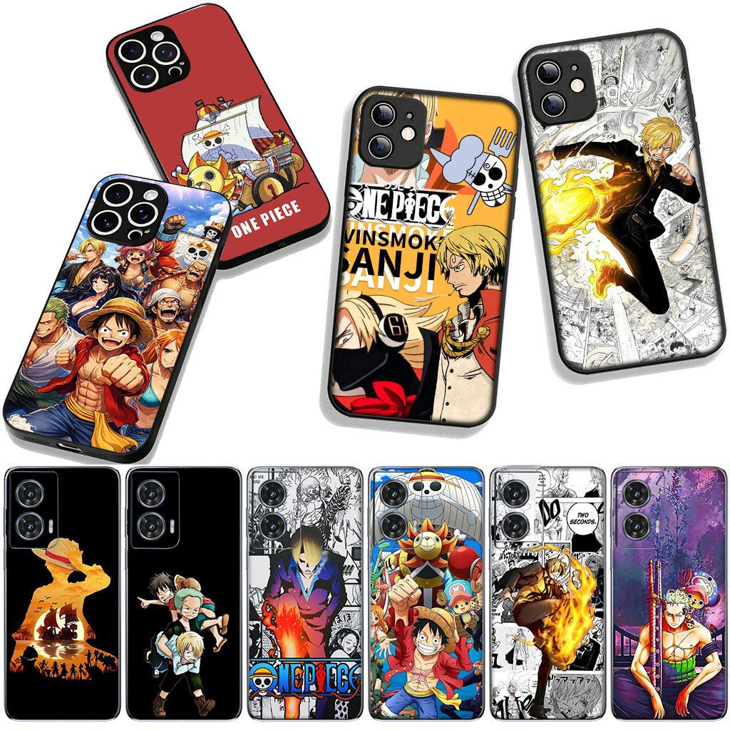 Anime Zoro Sanji One Pieces Luffy Phone Cover for Apple iPhone 16 15 14 Plus 13 12 Mini 17 Pro Max + ProMax 16E Air Case