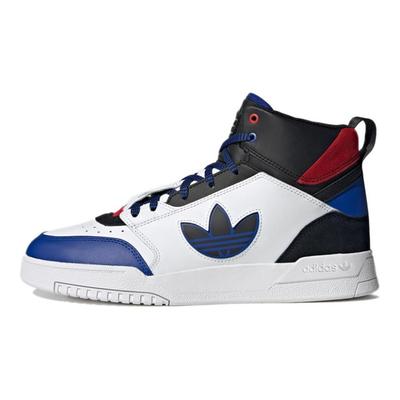 adidas Originals Drop Step Středně vysoké tenisky Bílá/Černá/Modrá Tenisky GW6188