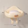 1Pcs Universal Punch Free Soap Box Multi-purpose Wall Mounted Soap Dish Box Cloud Cute Drainage Storage Rack Bathroom Supply