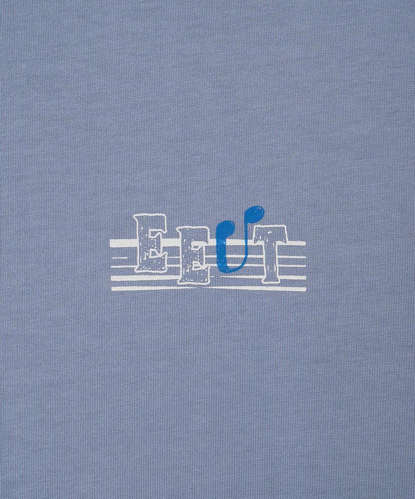 Iuteu Dancing Note T-Shirt / Light Blue