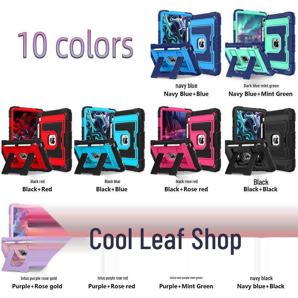 Apple Tablet Protective Case for iPad 10.2/10th Gen, Air 11/13/6, Mini 6 - Stand & Drop-Proof