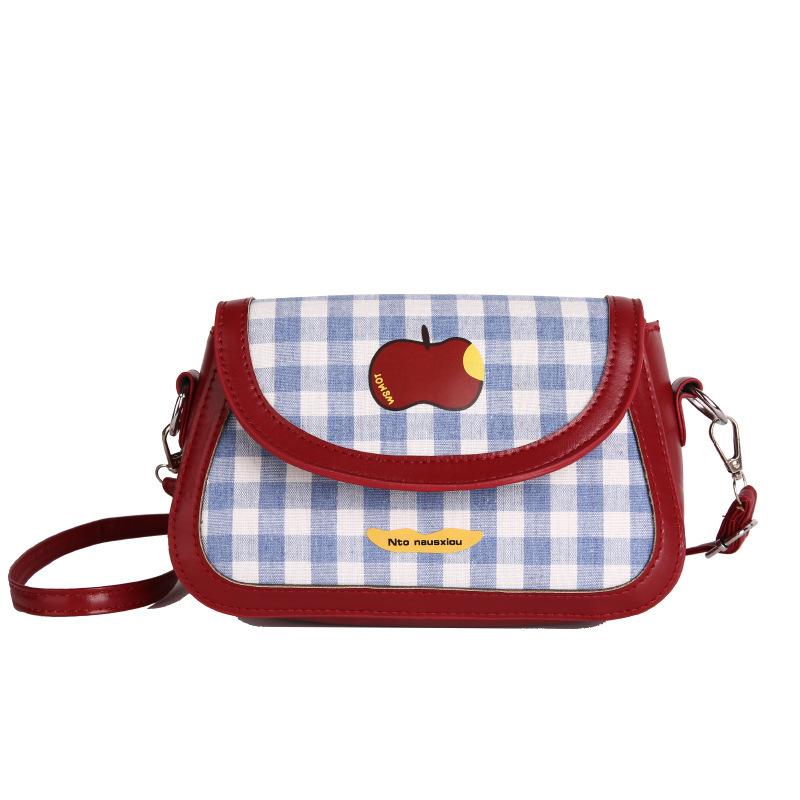 Texture Cartoon Cute Design Sense Hand Carry Small Square Bag Women 2025 New Fashion Casual High Sense Messenger Bag