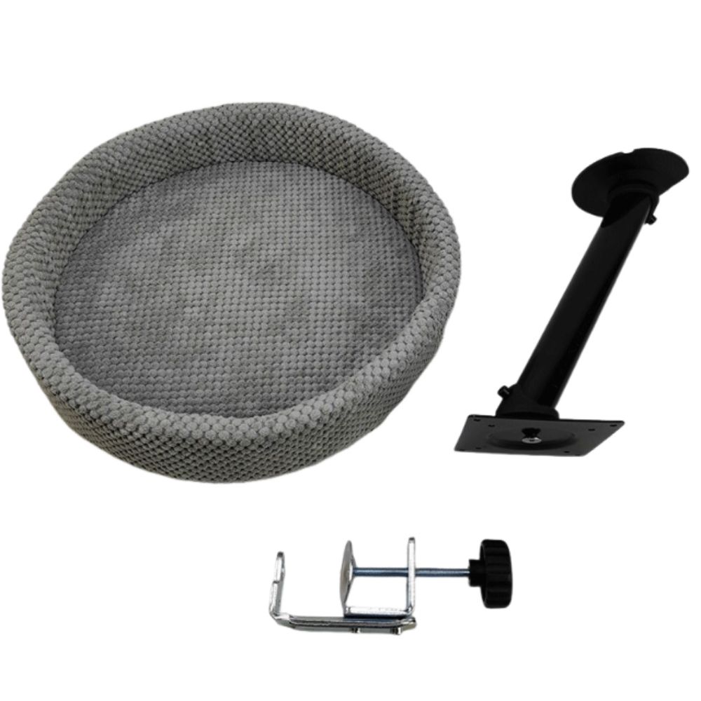 Space Saving Floating Cat Nest Soft&Comfortable Cat Hammock Cat Shelves Cat Climbing Racks Bedside