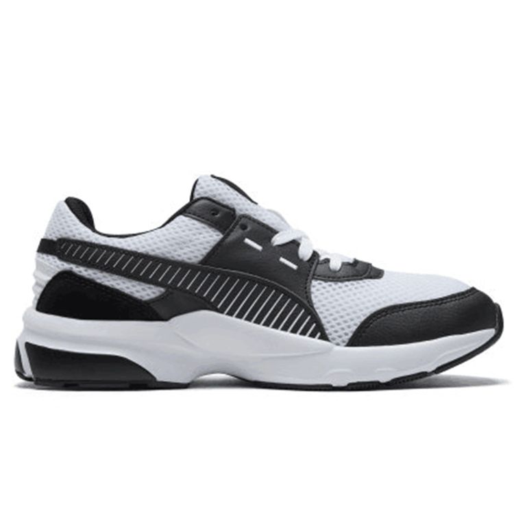 Puma Unisex Future Runner White Black Low Top Casual Running Shoes 369502-04
