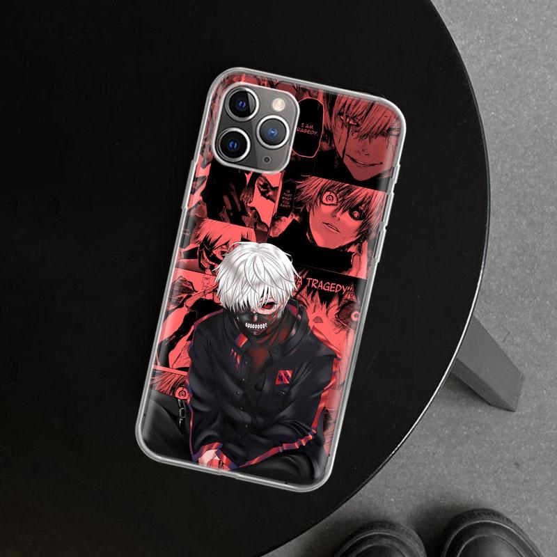 Anime Tokyo Ghouls Terror Phone Case Cover For iPhone 11 12 13 Mini 14 15 Plus 16 Pro Max 17 Air 7 8 + SE Art Customized Fundas