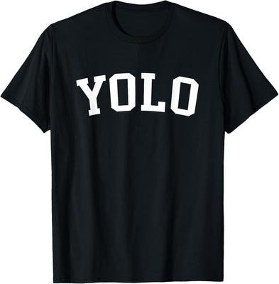 Yolo Lifestyle Bold Statement Design Unisex T-Shirt