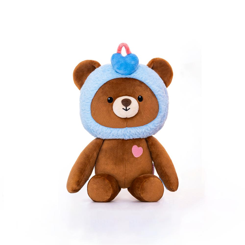 

Lovelockbear Original Couple Bear Plush Hug DollCute Fluffy Gentle ToysKawaii Children Gifts great for daily use коричневый