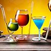 Für Kreatives Rotweinglas Cocktail Klarer Saftbecher Kelch mit Trinkhalm Strohhalm für Hochzeitsfeier Hausbar HX6C