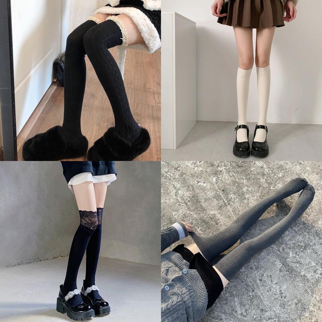 Overtheknee Lace Stockings For Women Spring Autumn Breathable Thigh Highs For Fashion Style