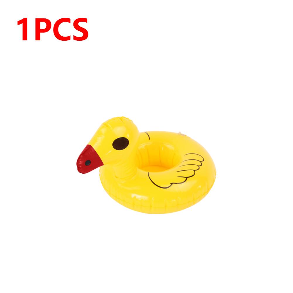 1-5PCS Inflatable Cup Holder Coconut Tree Style Inflatable Drink Coasters Cup Holder Float Cup Stand Pool Accessories