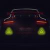 Reflective Stickers Warning Strip Tape Traceless Protective Car Sticker Auto Accessories For Tesla Model 3 Y S X Roadster SpaceX