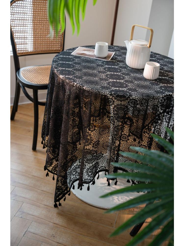 Crochet Cover Table Cloth Woven Tablecloth Hollow Tablecloth Tablecloth Towel Shooting Props
