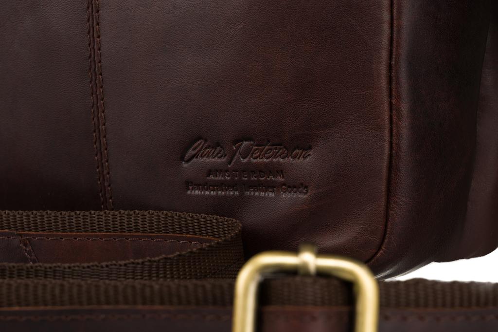 PTN 710E-OPU-6743 Brown Leather Bag