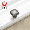 KAK Zinc Alloy Pearl Gray Cabinet Handles Drawer Knobs Kitchen Cupboard Door Pulls Fashion Furniture Handle Cabinet Hardware