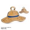 Colorful Alloy Ocean Charm Pendant for DIY Bracelets & Keychains