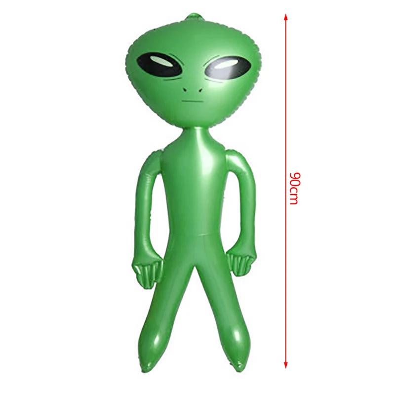 High-Quality 90Cm Inflatable High-Quality Alien High-Quality Doll Play sets High-Quality Bar High-Quality Party High-Quality Halloween High-Quality зелёный