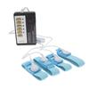 Electric Shock Penis Ring Combination Suit Elastic Adjustable Multi-Point Stimulation Alternative Climax Men's Sexy Sex Product