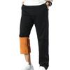 Big Size Men's Autumn Winter Pants Fleece Lining  Trousers Men Loose Fit Many Pockets Long Pants 5XL 6XL Classic Pants