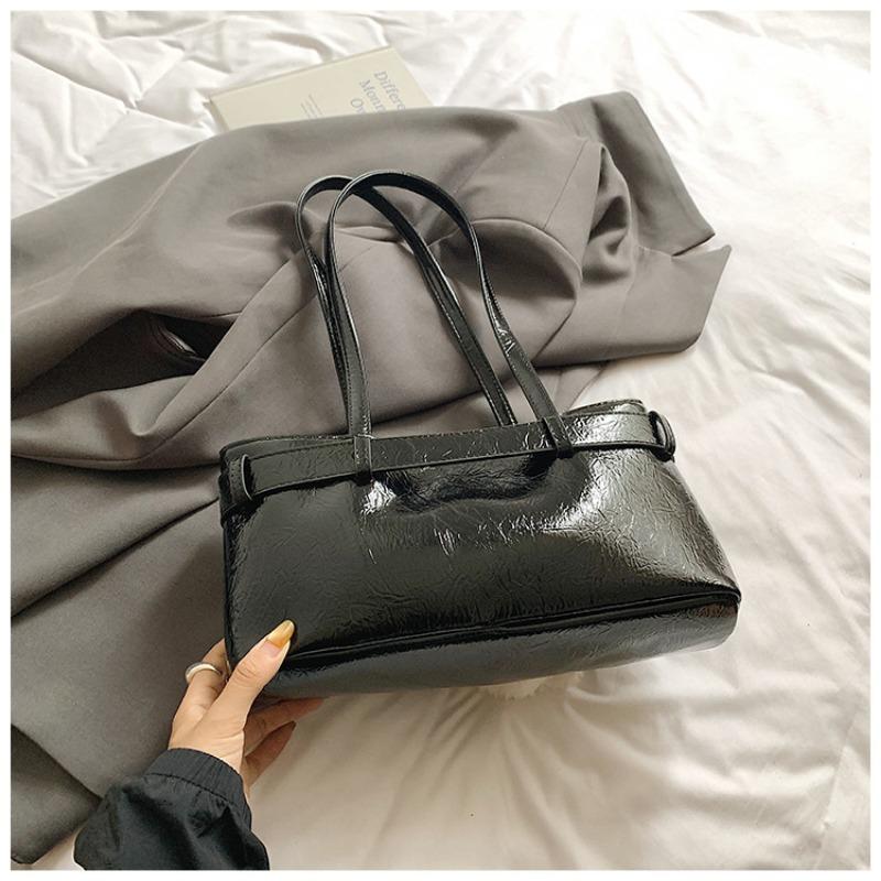 Commute Trend Fashion Trendy Handbag for Women, Small-sized, with Unique Texture, Single Shoulder Bag on The Armhole