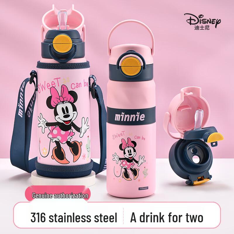Двухкамерная термобутылка Disney для детей из нержавеющей стали 316