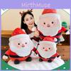 Premium Quality Santa Claus Plush Doll And Fluffy Reindeer Snowman Pillow Gift For Christmas