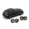 BM Creations Subaru 2009 Impreza WRX Black RHD Scale Model 64B0112 1/64