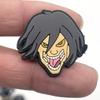 Attack on Titan Rubber Shoe Charms - Decorative Buckles for Garden and Hole Shoes