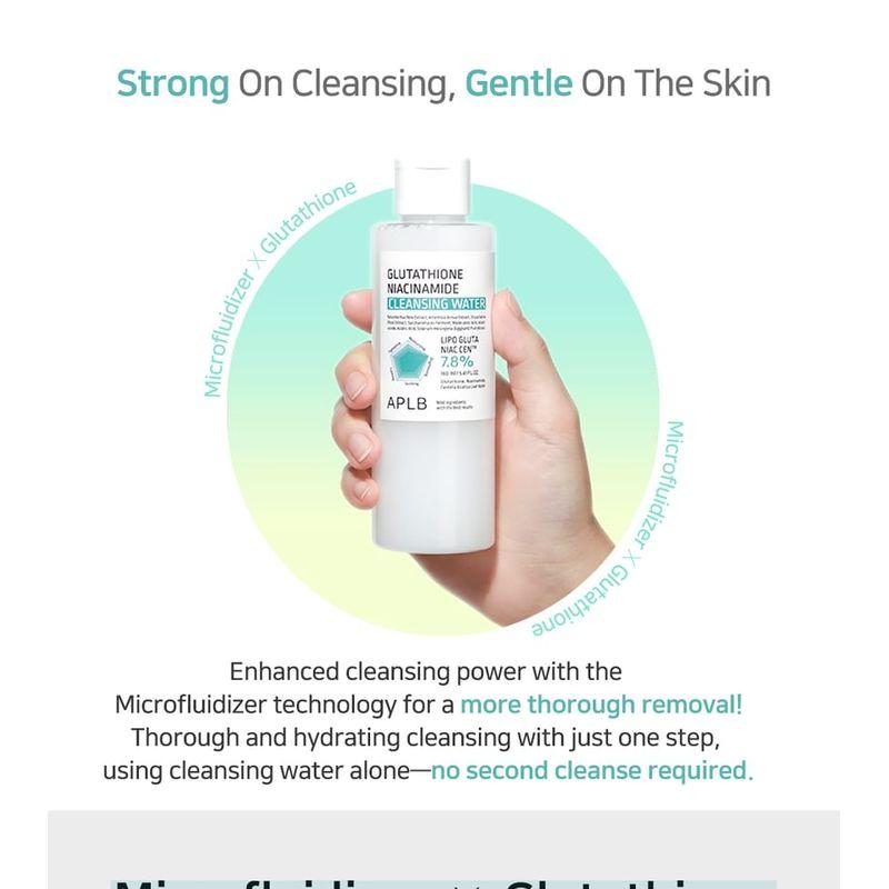 APLB - Glutathione Niacinamide Cleansing Water
