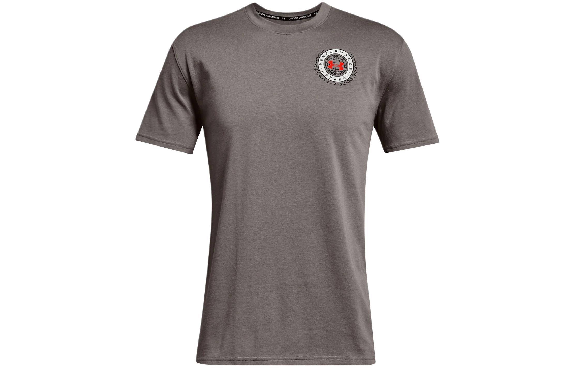 Мужская футболка Under Armour Alma Mater Crest Серая 1366471-066 XL