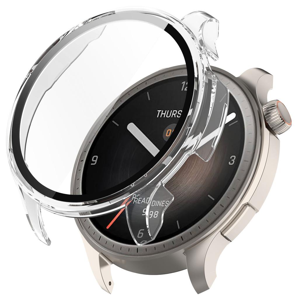 Tempered Glass Case For Huami Amazfit Balance A2286 smart watch strap Screen Protector For Amazfit Balance Cover accessories