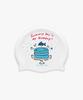 Daibeuintu Birthday Gift Swim Cap - Dolphin Cake