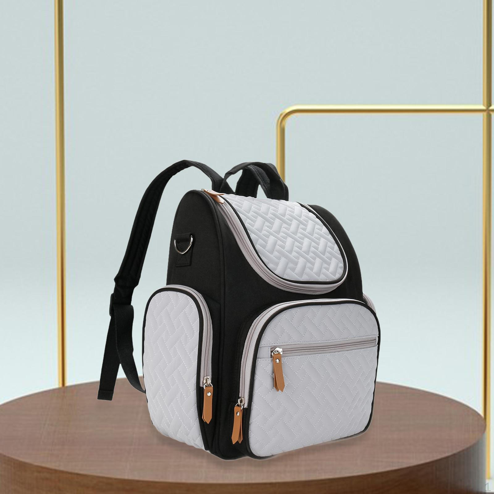 

Сумка для детских подгузников, рюкзак, дорожная сумка, с пряжкой, портативный, большой емкости, боковой карман Multicolor B