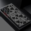 Funda Back Phone Cover Case for Samsung Galaxy S23 FE S24 Plus S22 Note 20 Ultra 10+ S25 Ultra S26 S21 S20 FE Lover You Flowers