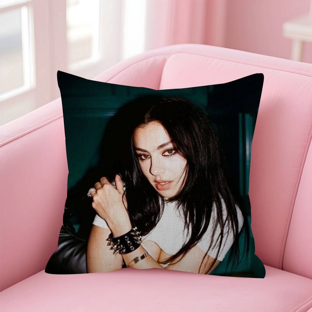 Singer CCharli XCX BRAT  Cushion Cover 30x50 Polyester Sofa Cushions Decorative Throw Pillows Home Decoration Pillowcover