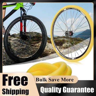 Bicycle Tire Inserts Prevent Injury Bike Puncture Proof Protector Liner Sponge Bike Tire Inner Tube Pad for Outdoor Riding