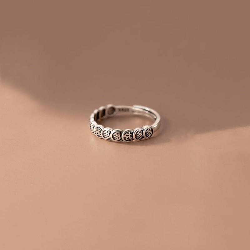 

ANENJERY Lucky Cat Money Open Ring For Women Men Creative Niche Design Fashion Personality Jewelry Gifts Wholesale adjustable слонова кістка