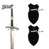 Sturdy Black Swords Easy Mounted Vertical Space Wall Rack Mount Acrylic Saving Holder Display Stand