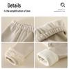 MS.PUALA Toddler Girls' Winter Fleece-Lined Ruffle Casual Leggings