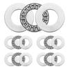 5 Sets AXK1528+2AS Thrust Roller Bearings and Washers 15x28x4mm Chrome Steel Roller Bearings P5a (beC 5)