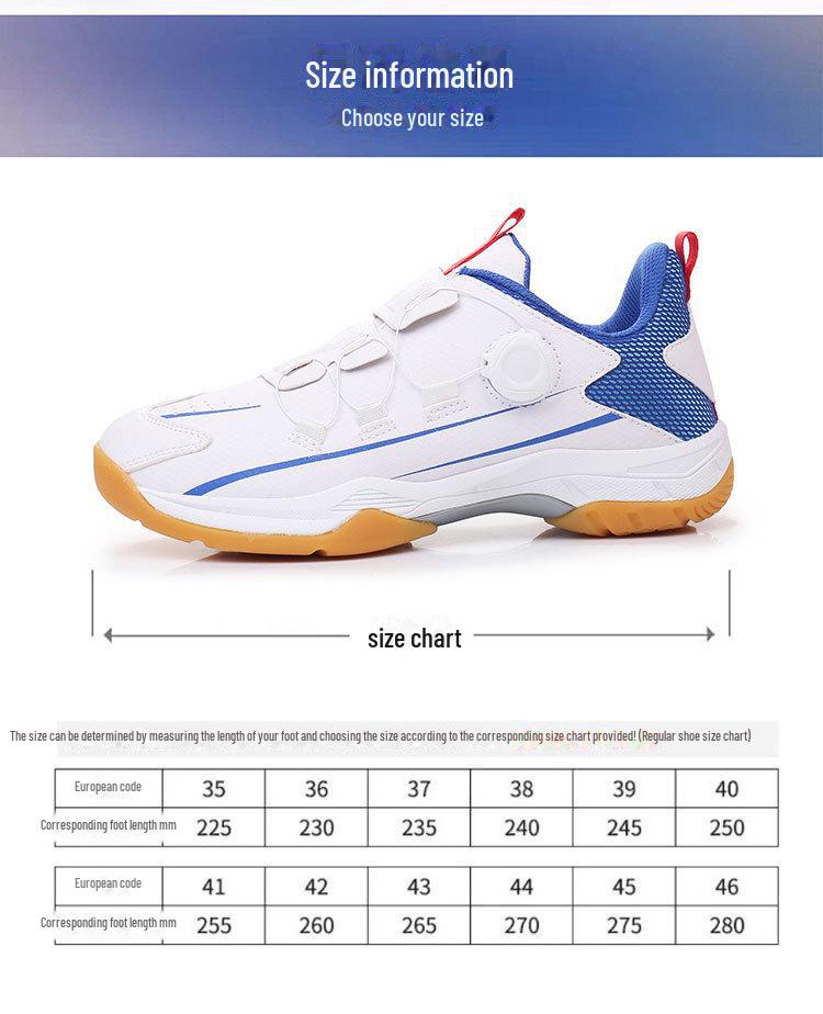 Unisex Sports Shoes: Volleyball, Badminton, Table Tennis, Non-Slip Training