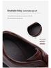 Men's 2025 Autumn Versatile Leather Derby Shoes - Formal & Casual Thick Sole Wedding Shoes