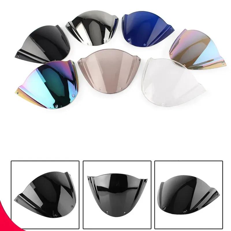 Motorcycle Accessoires Windshield Windscreens Wind Deflectors Front Glass For Ducati Monster 796 696 1100 1100S Double Bubble