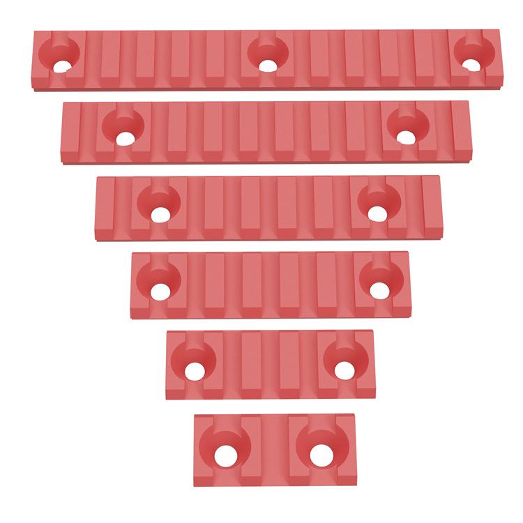 M-LOK Quick Release Metal 3, 5, 7, 9, 11, 13 Slot Metal Guide Rail