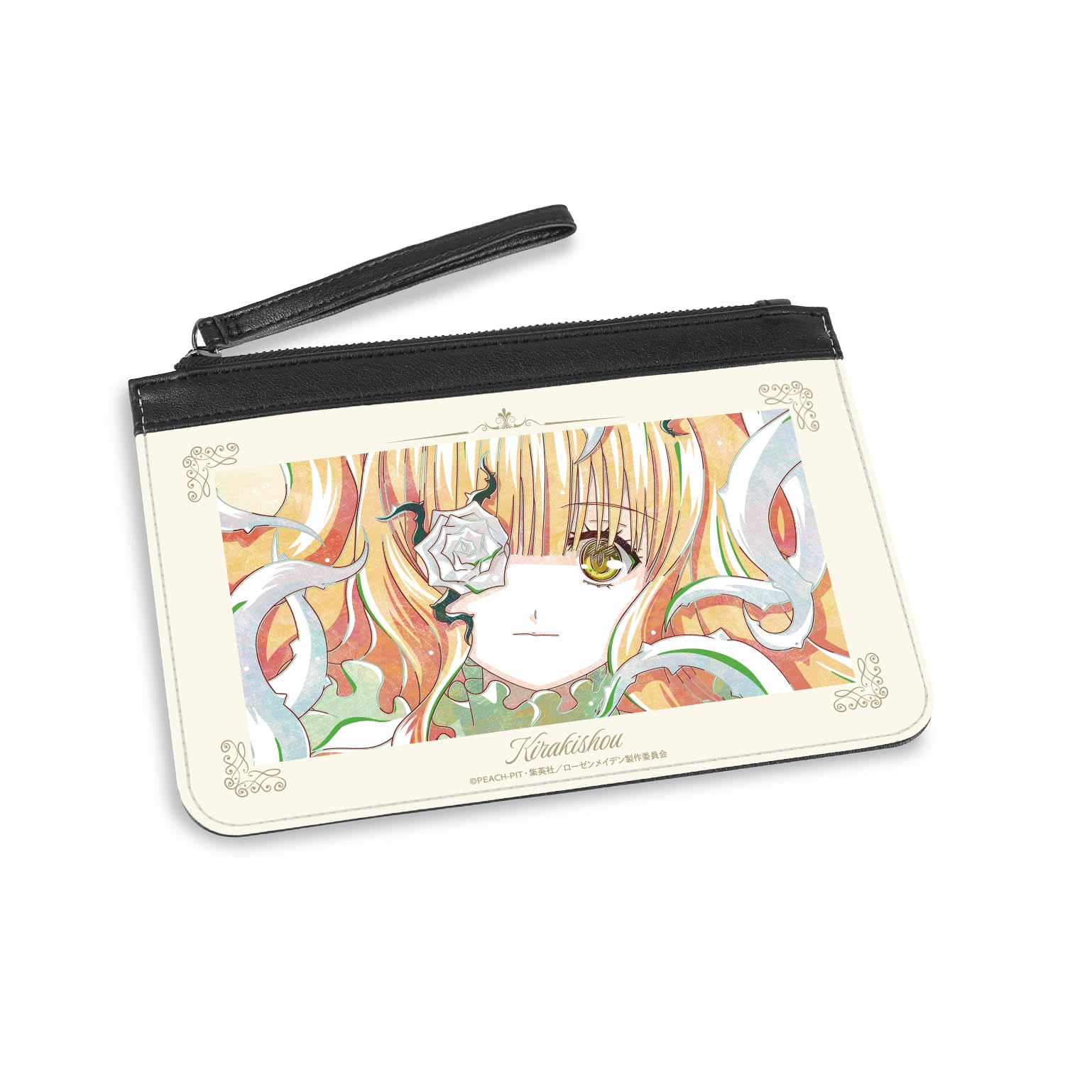 

Rozen Maiden Yukika Kiaki Ani Art PU leather flat pouch